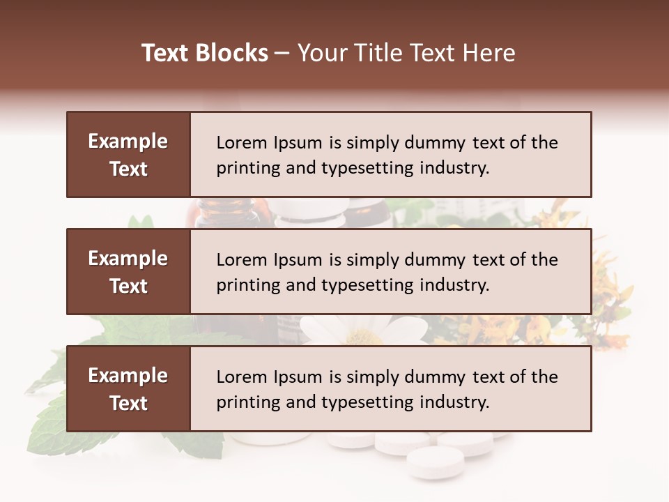 Medical Garden Concept PowerPoint Template