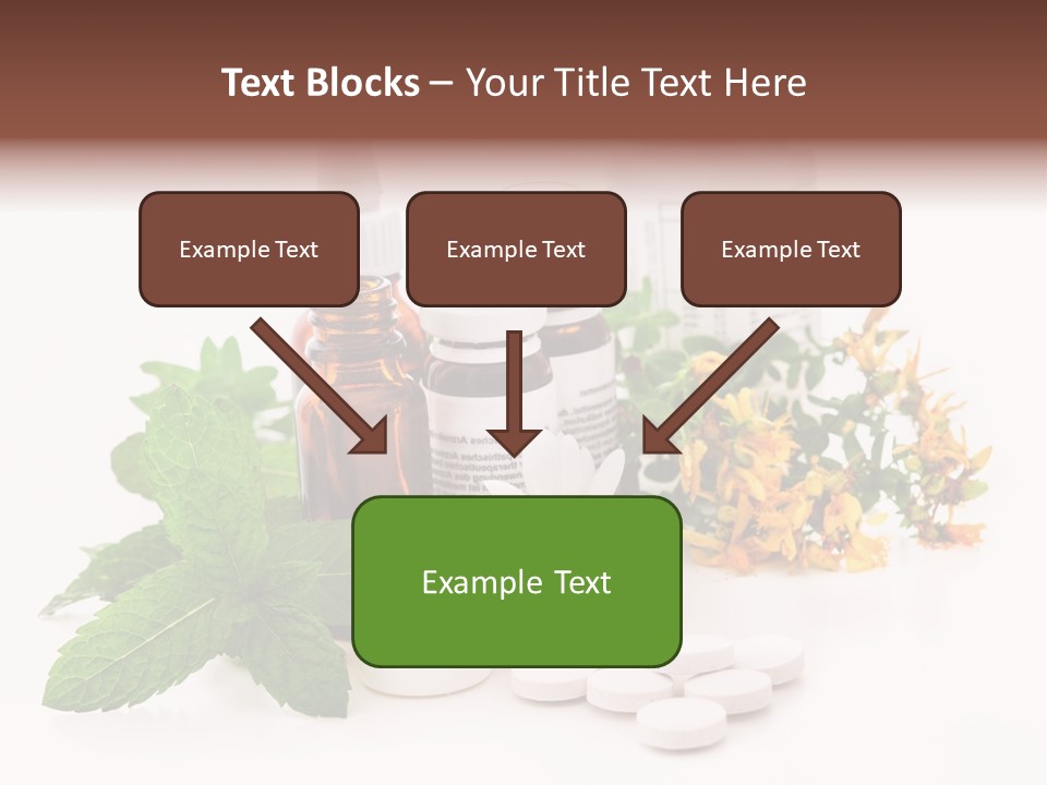 Medical Garden Concept PowerPoint Template