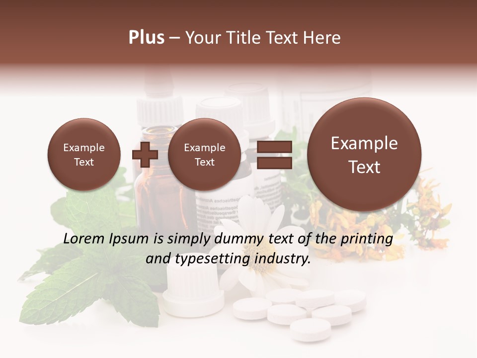 Medical Garden Concept PowerPoint Template