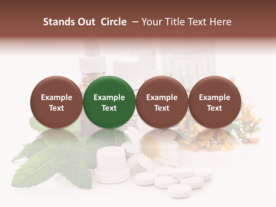 Medical Garden Concept PowerPoint Template