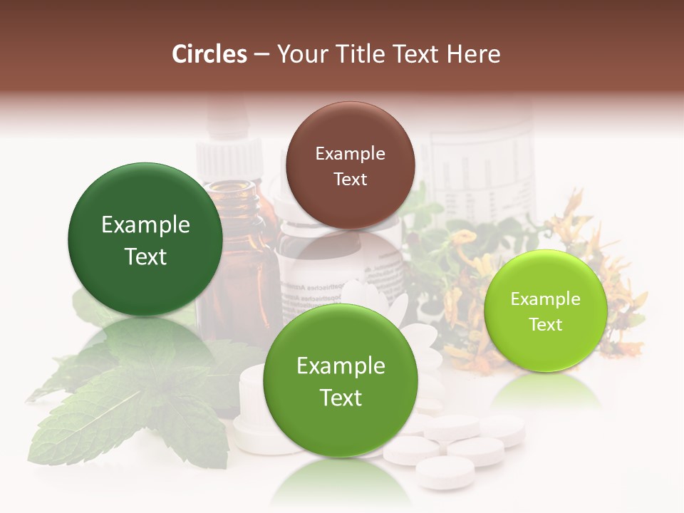 Medical Garden Concept PowerPoint Template