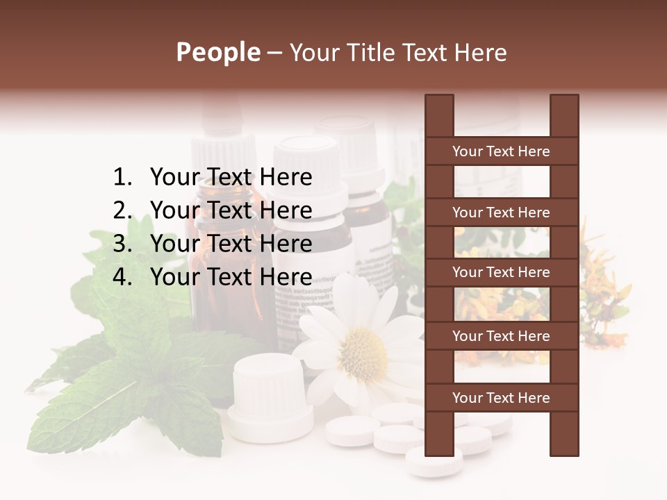 Medical Garden Concept PowerPoint Template