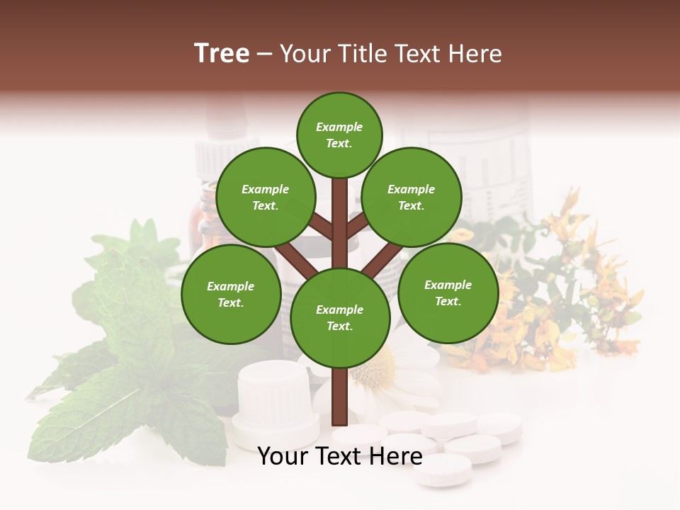 Medical Garden Concept PowerPoint Template