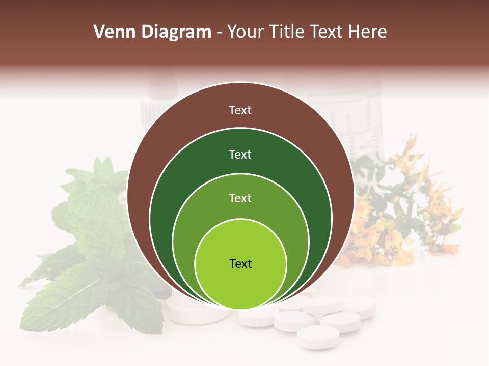 Medical Garden Concept PowerPoint Template