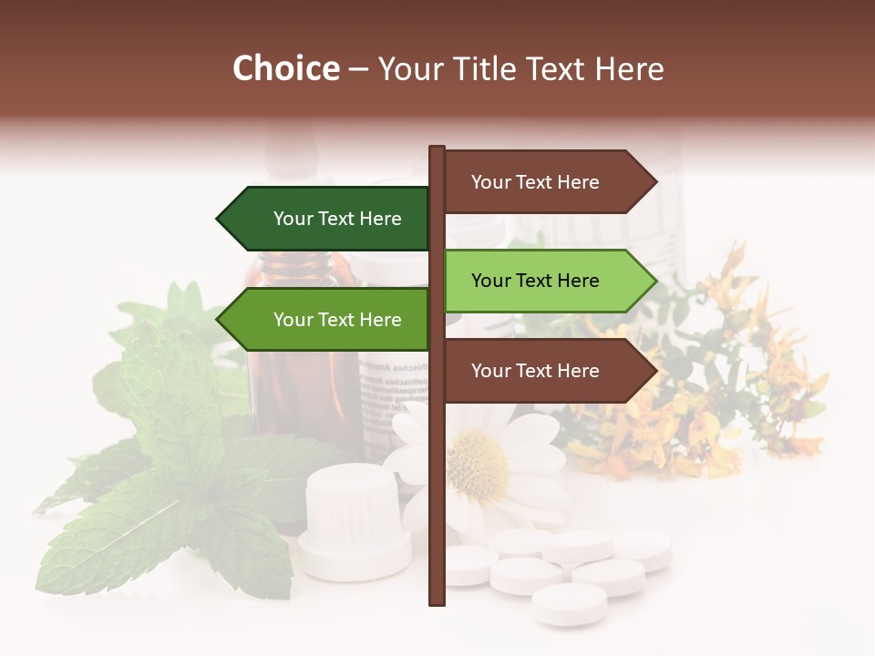 Medical Garden Concept PowerPoint Template