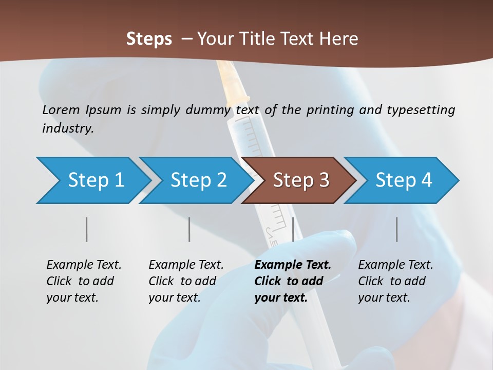 Protection Anesthetic Flu PowerPoint Template