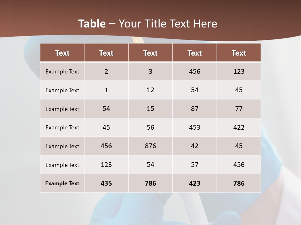 Protection Anesthetic Flu PowerPoint Template