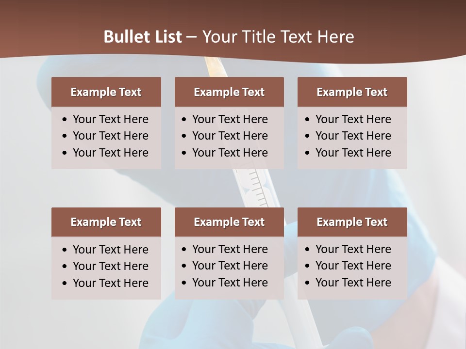 Protection Anesthetic Flu PowerPoint Template
