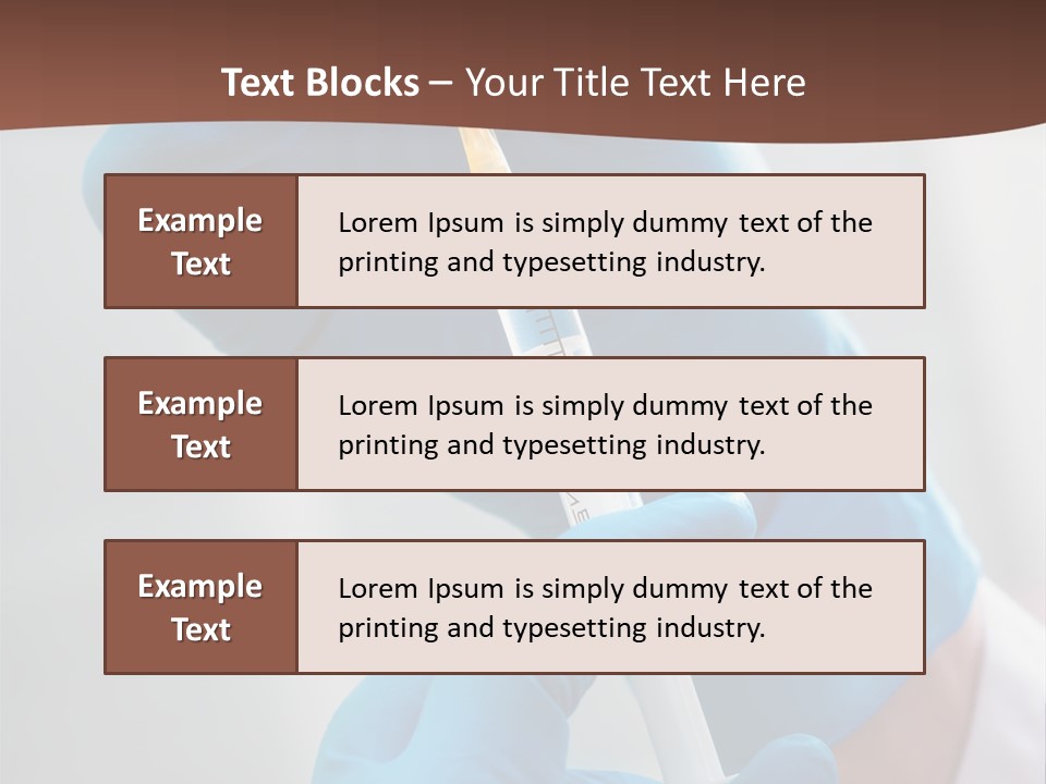 Protection Anesthetic Flu PowerPoint Template