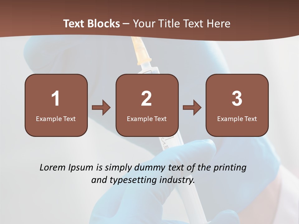 Protection Anesthetic Flu PowerPoint Template
