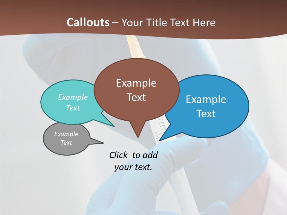 Protection Anesthetic Flu PowerPoint Template