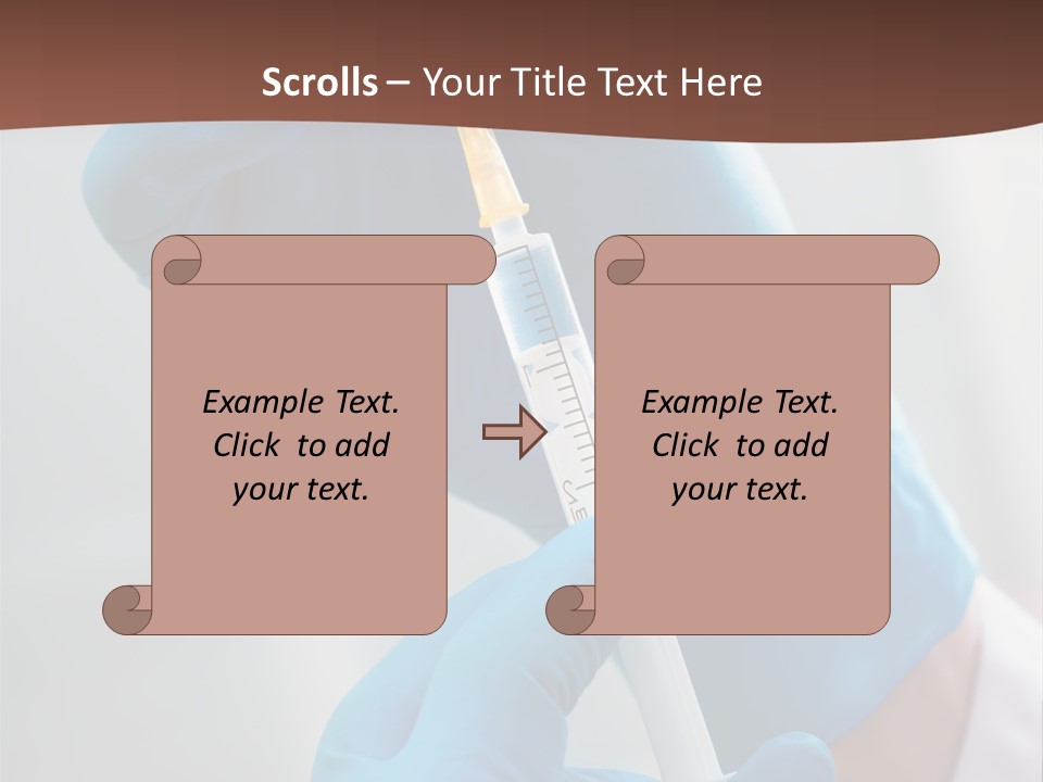 Protection Anesthetic Flu PowerPoint Template