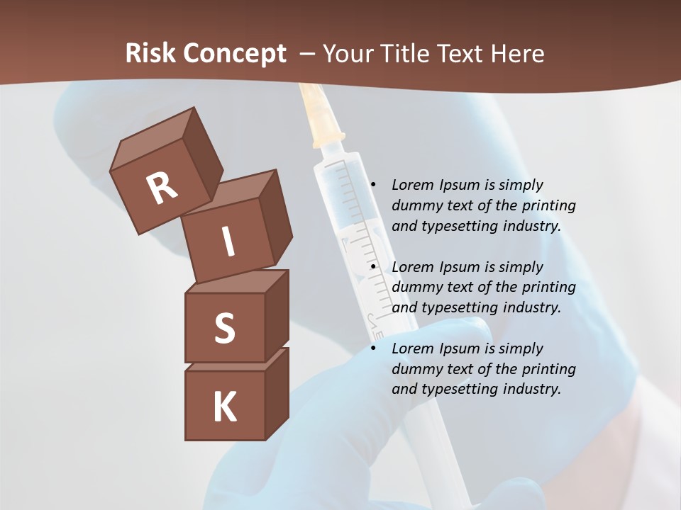 Protection Anesthetic Flu PowerPoint Template
