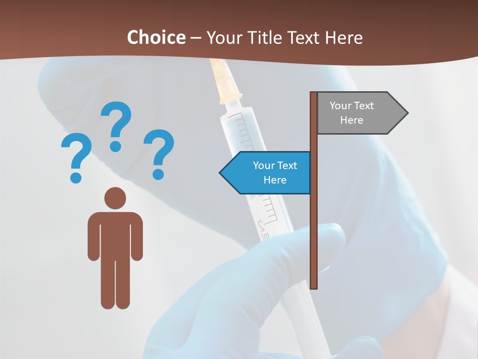 Protection Anesthetic Flu PowerPoint Template