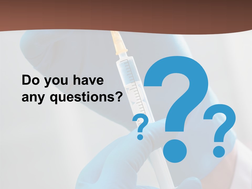 Protection Anesthetic Flu PowerPoint Template