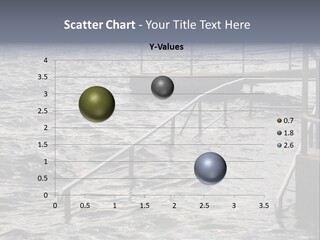 Climate Change Wave Sea Level Rise PowerPoint Template