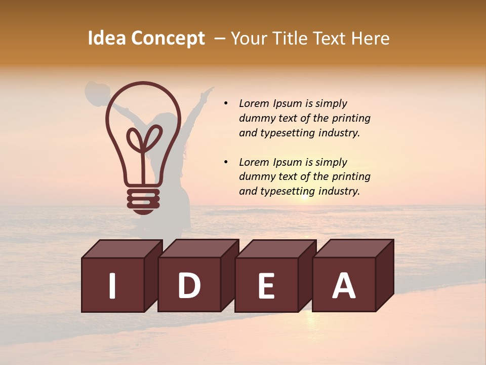 View Tropical Nature PowerPoint Template