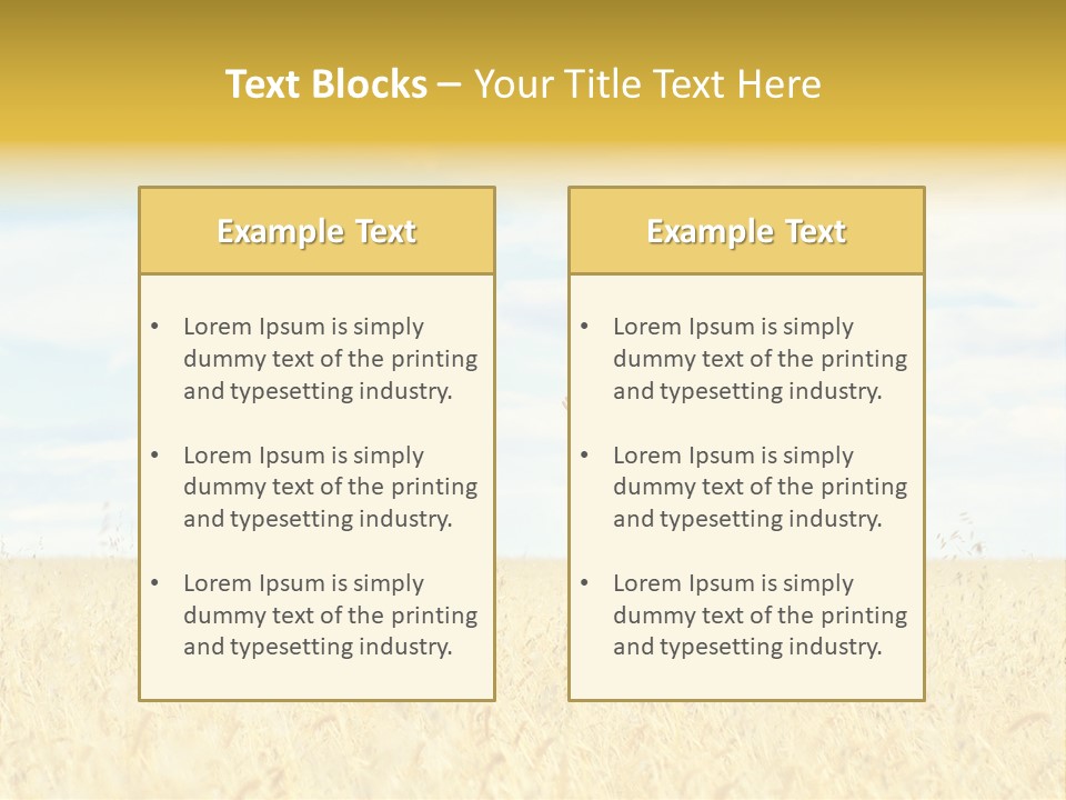 Landscape Carefree Dynamic PowerPoint Template