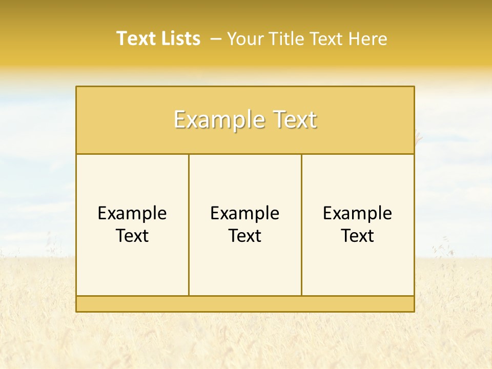 Landscape Carefree Dynamic PowerPoint Template