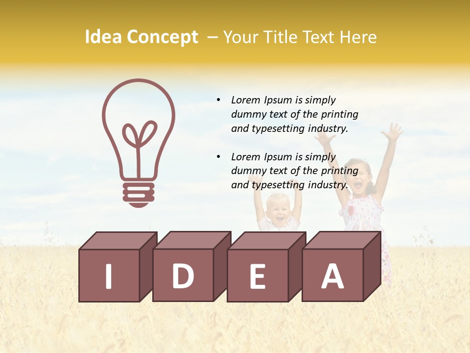 Landscape Carefree Dynamic PowerPoint Template