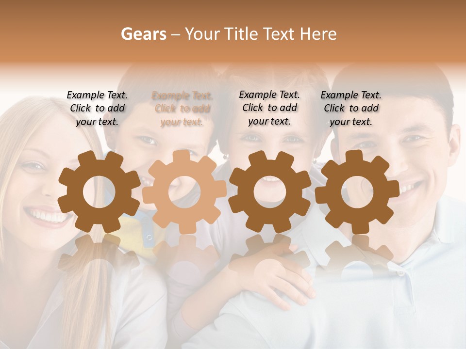 Organization Illustration Work Together PowerPoint Template