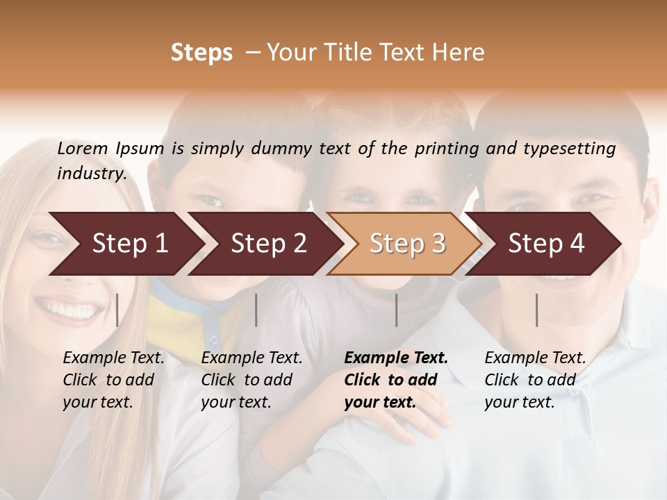 Organization Illustration Work Together PowerPoint Template