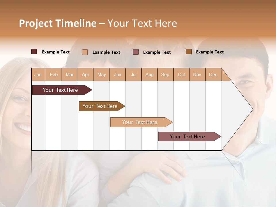 Organization Illustration Work Together PowerPoint Template