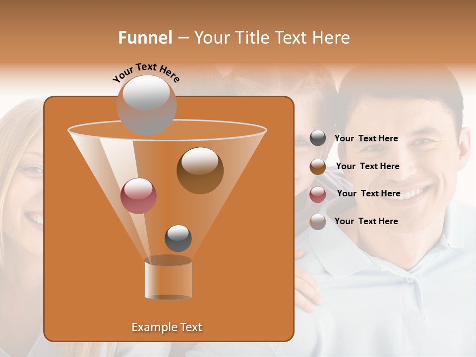 Organization Illustration Work Together PowerPoint Template