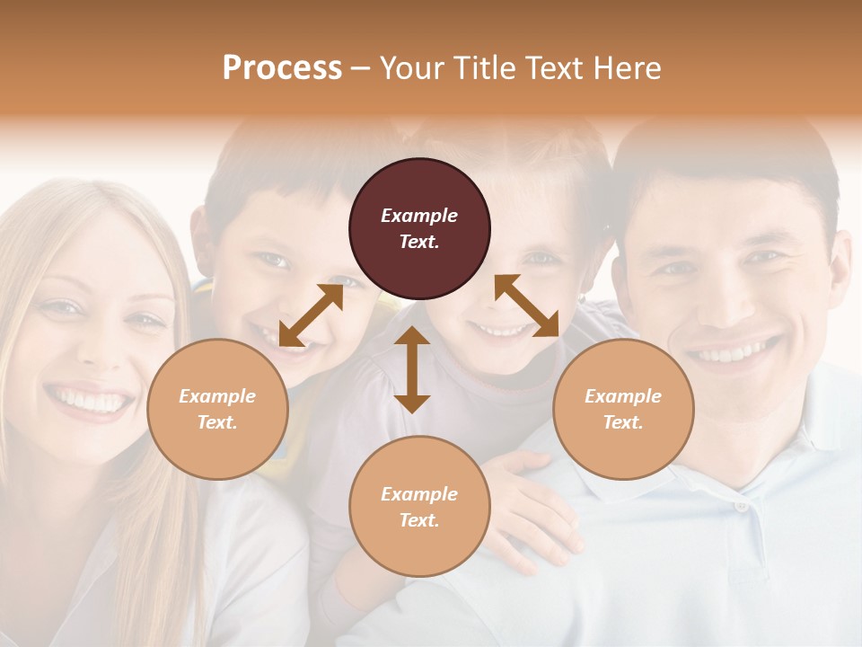 Organization Illustration Work Together PowerPoint Template