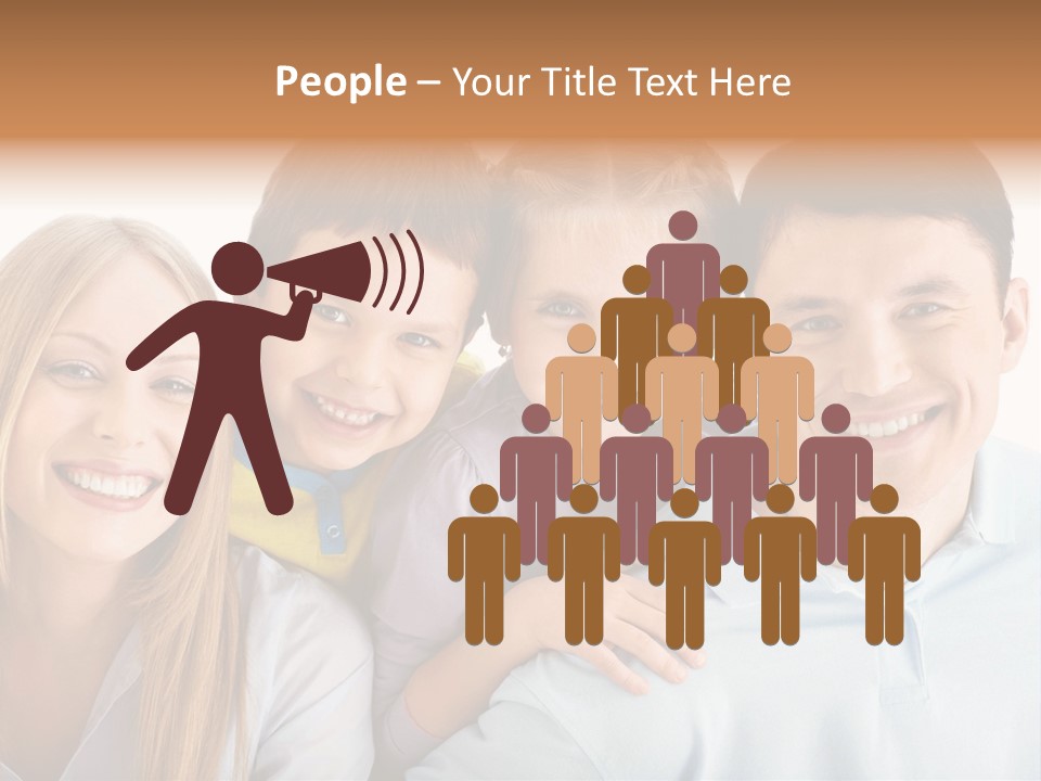 Organization Illustration Work Together PowerPoint Template