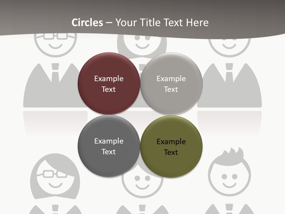 Organization Illustration Work Together PowerPoint Template