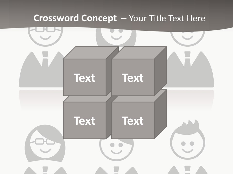 Organization Illustration Work Together PowerPoint Template
