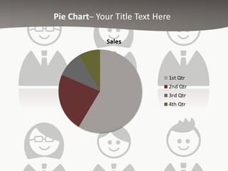 Organization Illustration Work Together PowerPoint Template