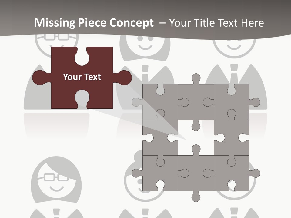 Organization Illustration Work Together PowerPoint Template