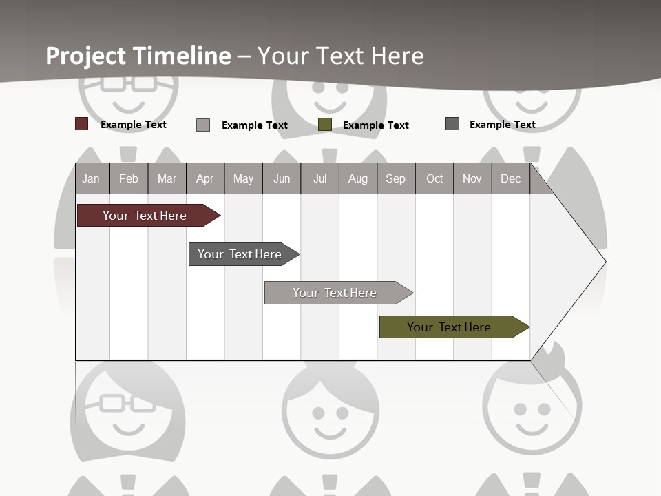 Organization Illustration Work Together PowerPoint Template