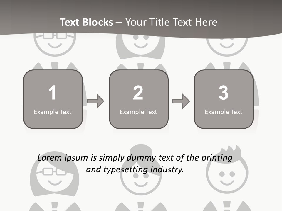 Organization Illustration Work Together PowerPoint Template