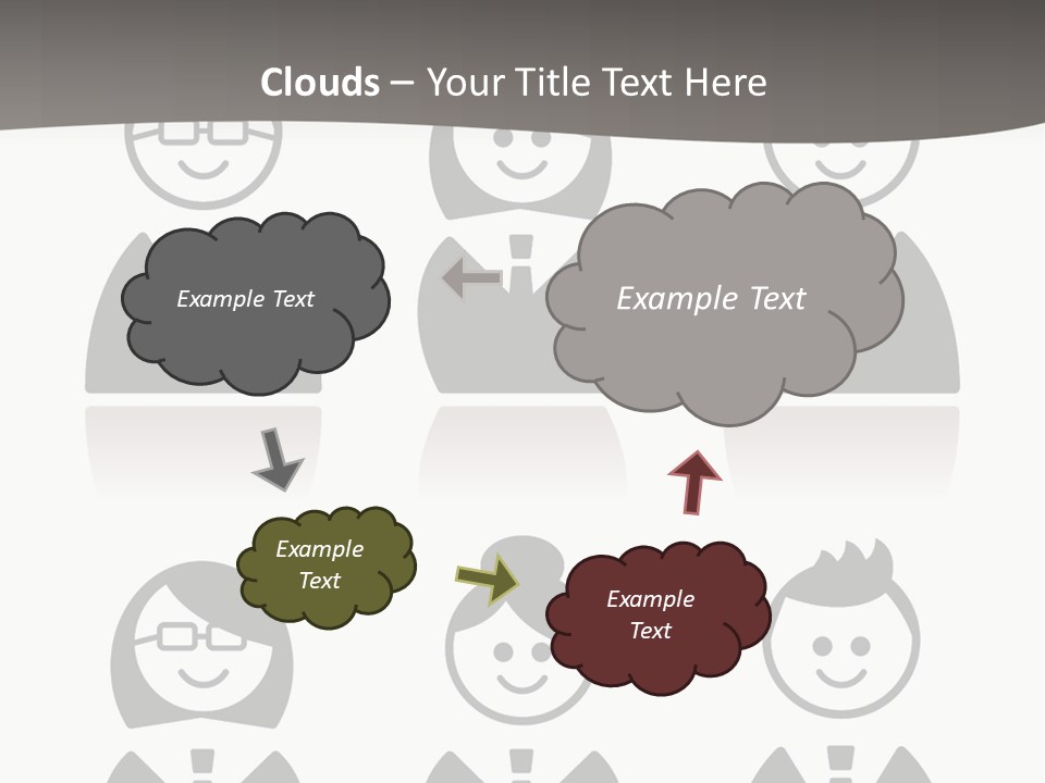Organization Illustration Work Together PowerPoint Template