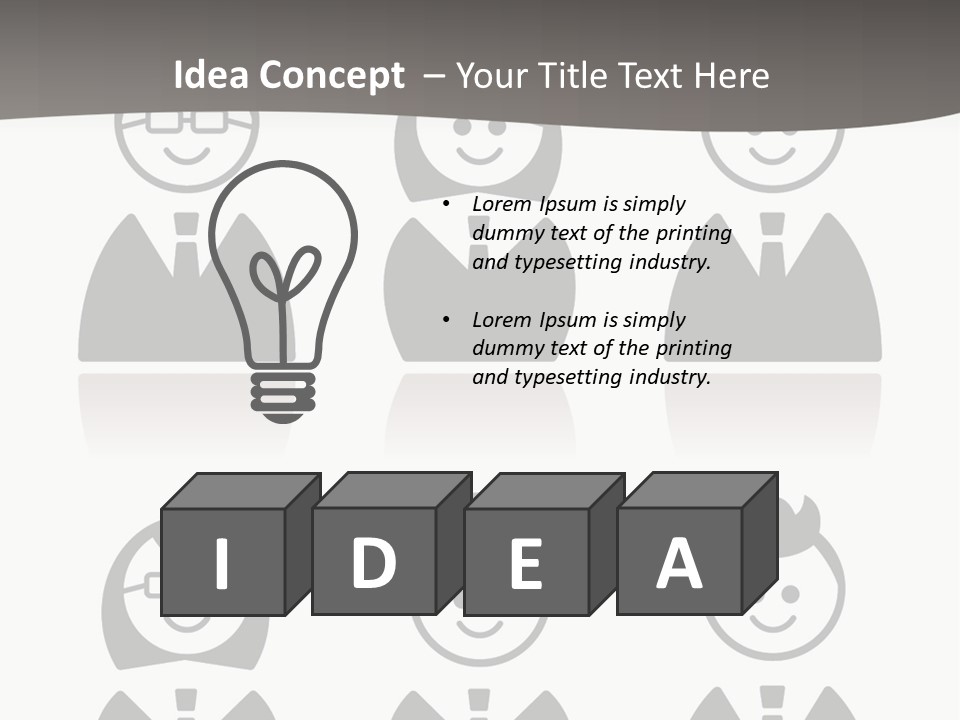 Organization Illustration Work Together PowerPoint Template