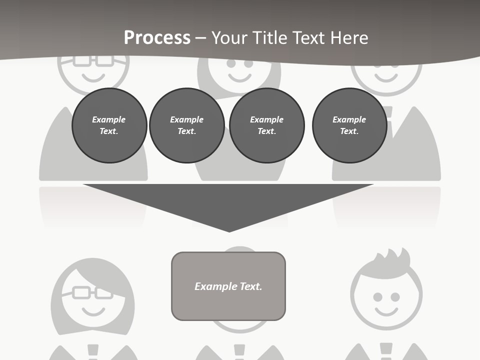 Organization Illustration Work Together PowerPoint Template