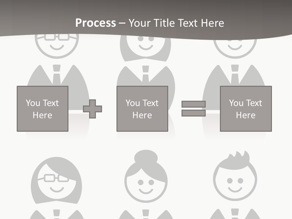 Organization Illustration Work Together PowerPoint Template