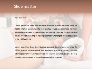 Healthcare Relax People PowerPoint Template