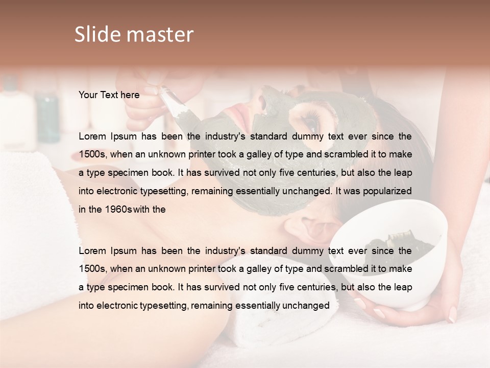 Healthcare Relax People PowerPoint Template