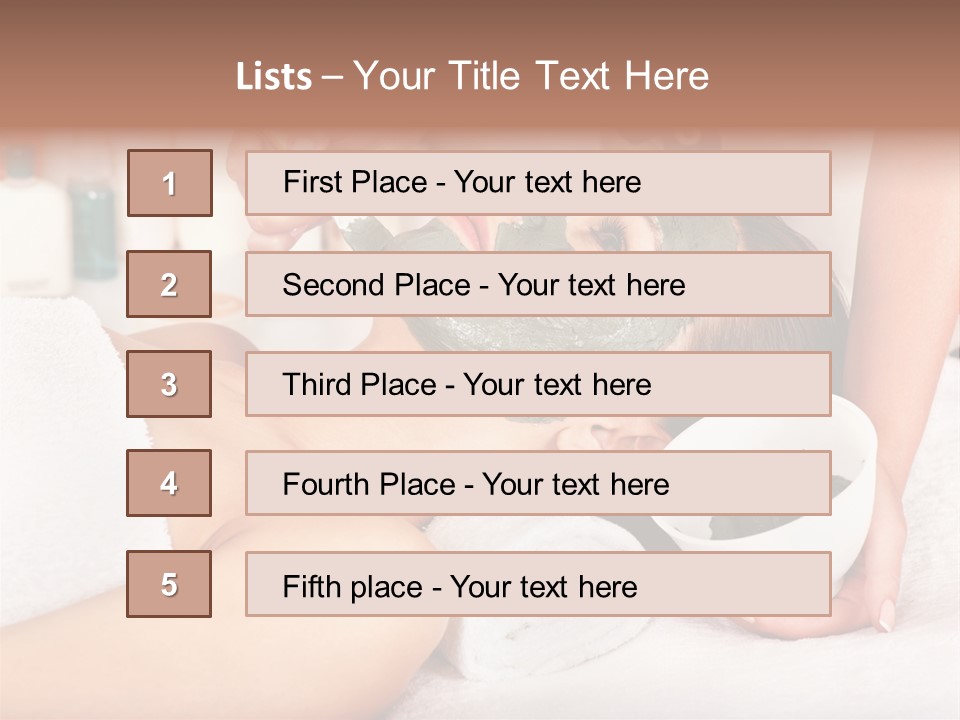Healthcare Relax People PowerPoint Template