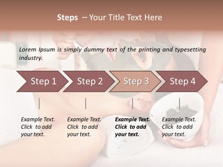 Healthcare Relax People PowerPoint Template