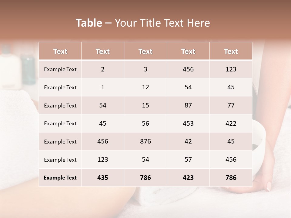 Healthcare Relax People PowerPoint Template