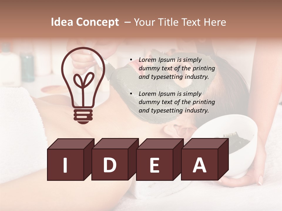 Healthcare Relax People PowerPoint Template