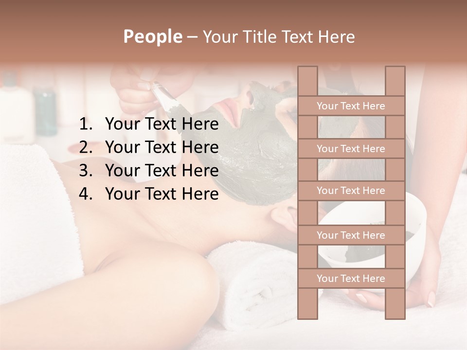 Healthcare Relax People PowerPoint Template