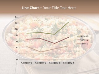 A Dish Of Rice With Tomatoes And Parsley PowerPoint Template