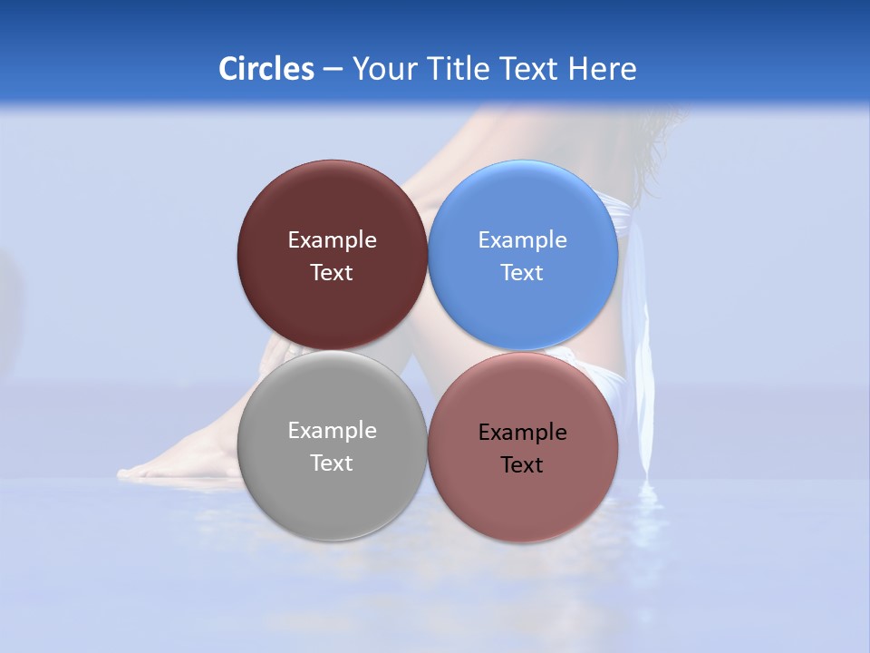 Bullet Offset Arm PowerPoint Template