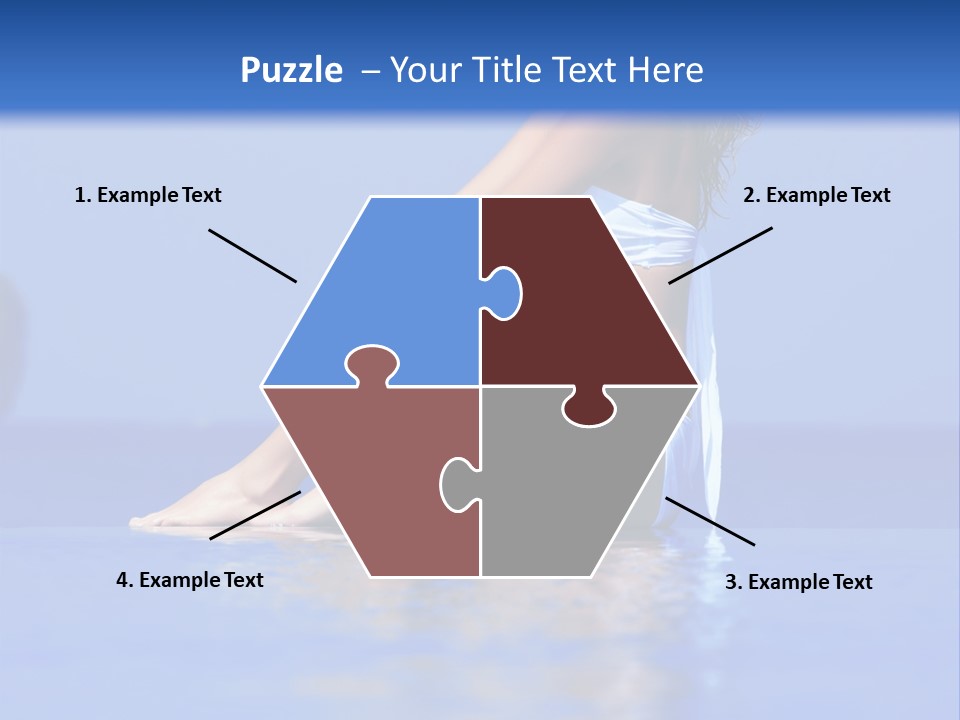 Bullet Offset Arm PowerPoint Template